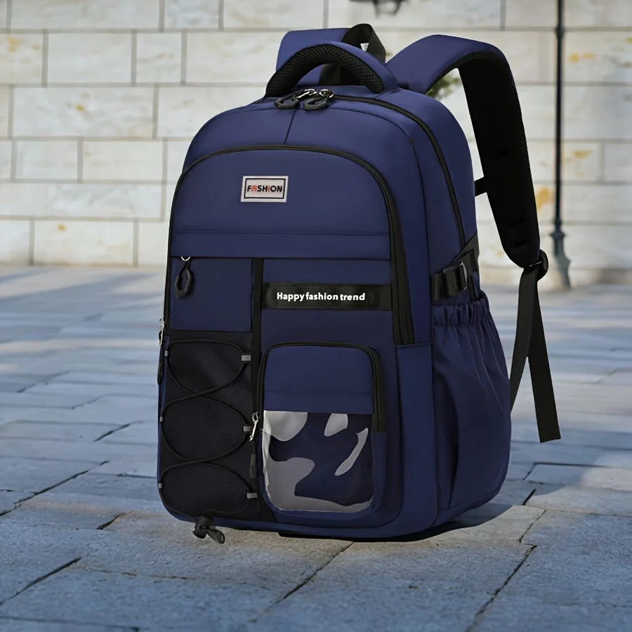 Men's Fashion Oxford Large Capacity Travel Backpack