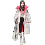 Women's Thick Warm Hooded Down Parka Coat