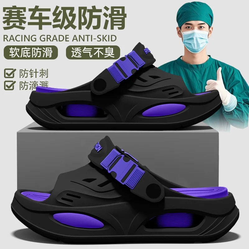 Men's Arch Support EVA Slides Thick Sole Anti-Skid Summer Sandals