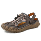 Men's Casual Mesh Outdoor Sandals Lightweight Non-Slip Beach Wading Shoes