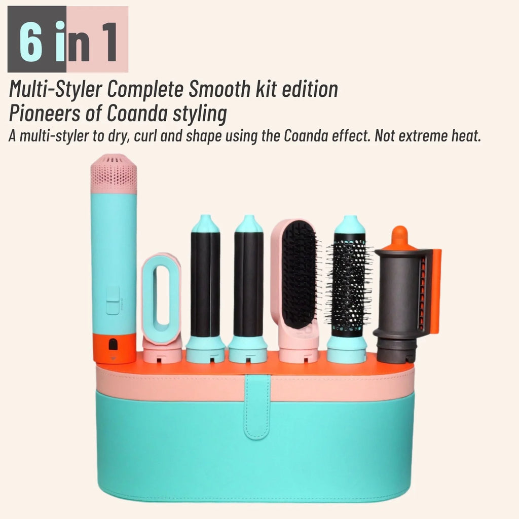 6-in-1 Multi-Function Hair Dryer and Hot Air Brush Styler Set