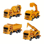 Kids Mini Construction Vehicle Engineering Toy Truck Set 125-21 SetA