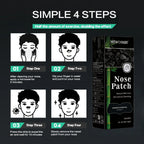 Unisex Alcohol-Free Nose Cleaning Pore Strips