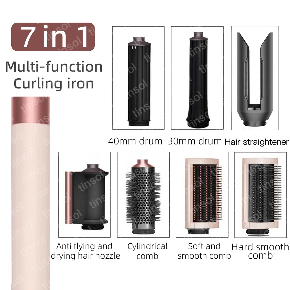 7-in-1 Multi-Function Hair Dryer and Styling Comb Brush Set