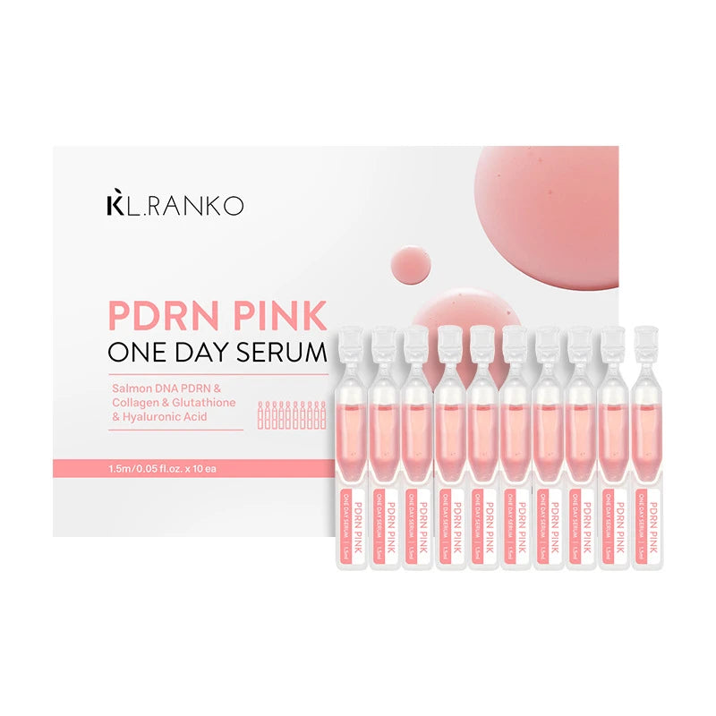 PDRN Pink Collagen Facial Skincare Set Moisturizing Serum and Cream