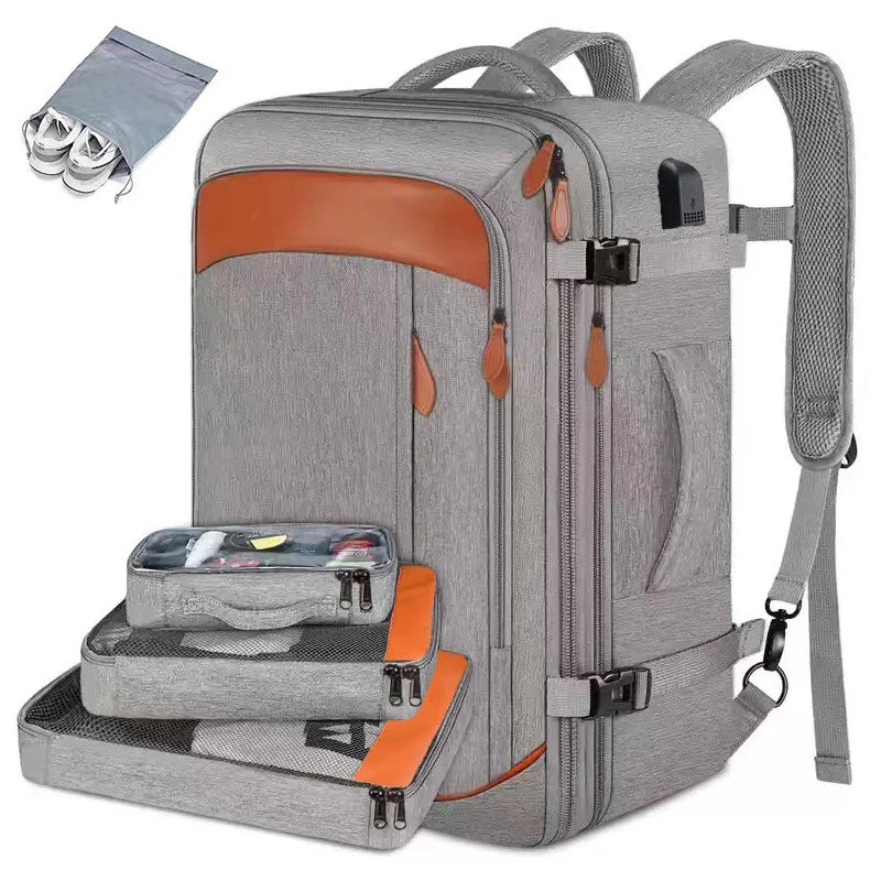 Unisex Waterproof Expandable Travel Luggage Backpack 8092