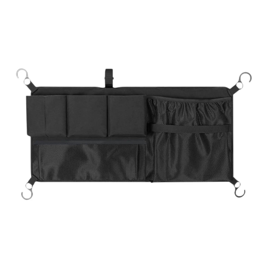 Foldable Wagon Side Storage Bag with Multi-Pocket Mesh Organizer