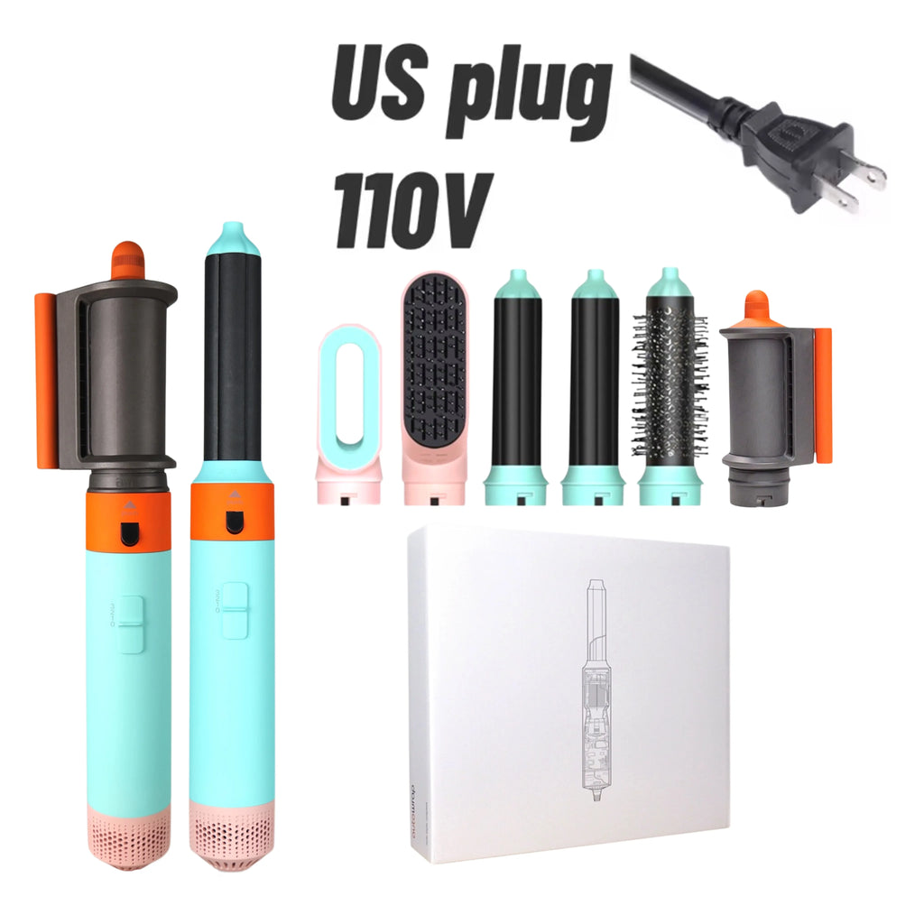 6-in-1 Multi-Function Hair Dryer and Hot Air Brush Styler Set