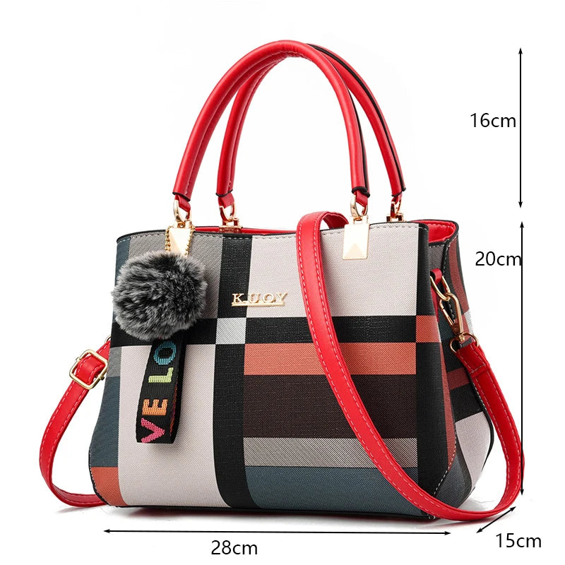 Women's Casual PU Leather Crossbody Shoulder Bag