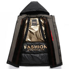 Men's Thick Warm Hooded Winter Parka Coat