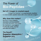 Collagen Bio-Peptides Powder Grass-Fed Supplement for Hair Skin Nails