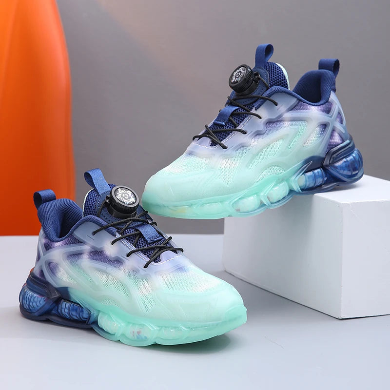 Youth Breathable Mesh Lightweight Casual Running Shoes