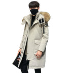 Men's Thick Warm Hooded Winter Parka Coat
