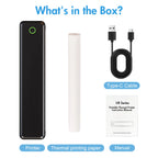 Portable Wireless Bluetooth Inkless Thermal Mobile Printer U8