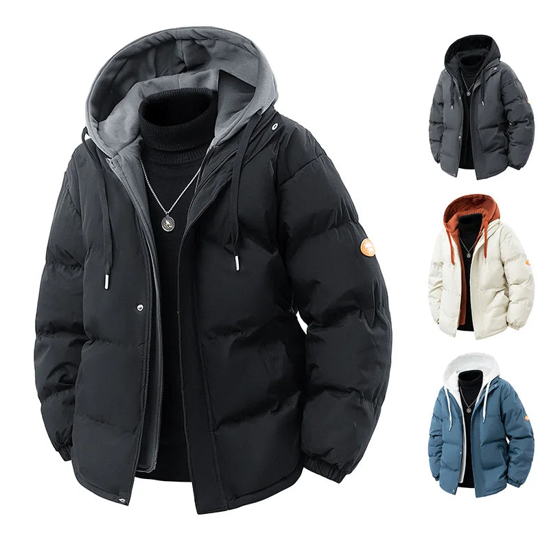 Men's Thick Warm Hooded Winter Parka Coat