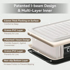 Inflatable Air Mattress and Built-in Pump Airbed