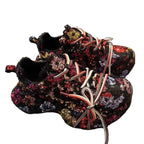 Women's Glitter Sequin Platform Skate Sneakers