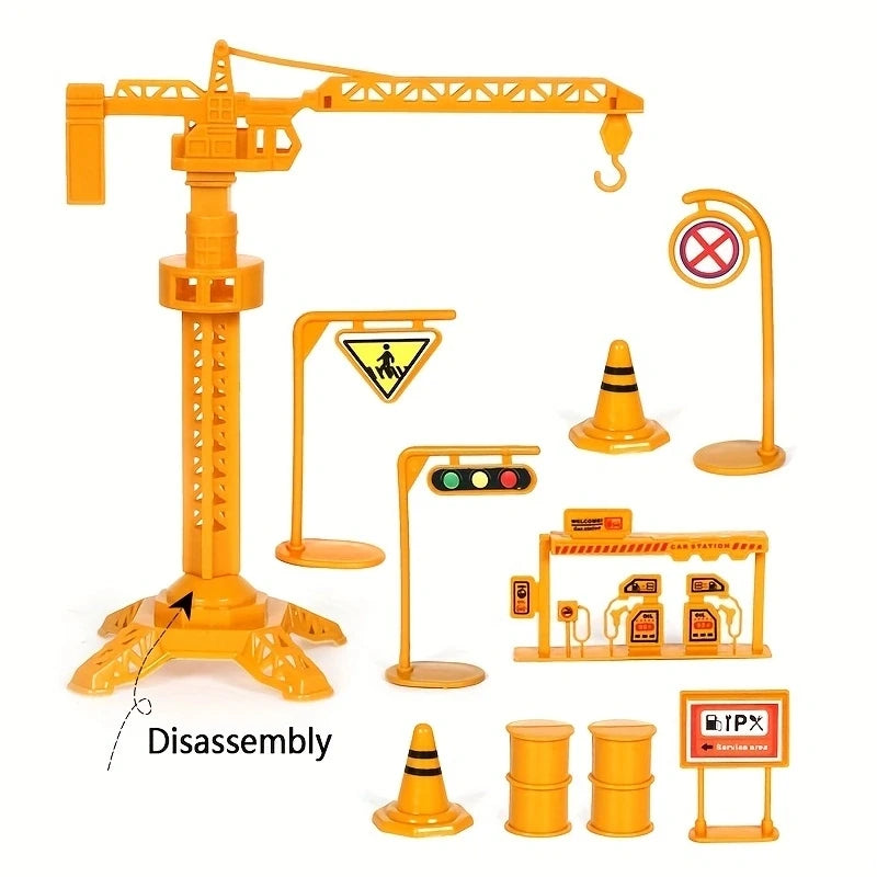 Kids Mini Construction Vehicle Engineering Toy Truck Set 125-21 SetA
