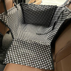 Waterproof Dog Car Seat Cover with Hammock Protector and Non-Slip Backing