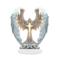 Flat Acrylic Angel Wings Plaque and Desktop Ornament