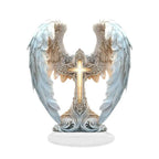 Flat Acrylic Angel Wings Plaque and Desktop Ornament