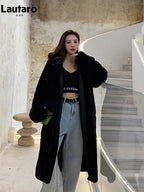 Women's Thick Warm Hooded Faux Fur Coat