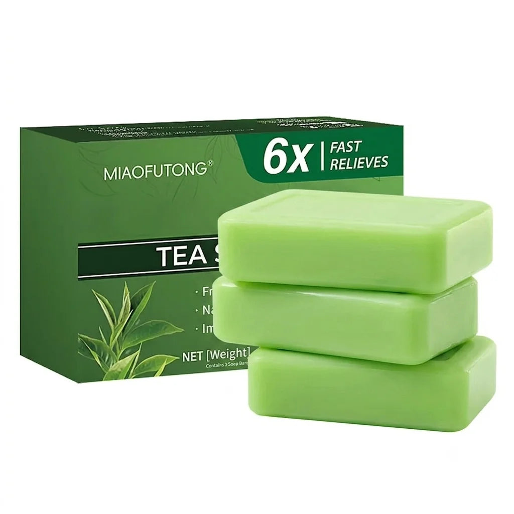 Natural Tea Tree Oil Cleansing Face Body Soap Bar 3.5 oz