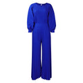 Women's Pleated Batwing Sleeve Wide Leg Pants Set