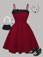 Girls' Bow Summer Dress B1180