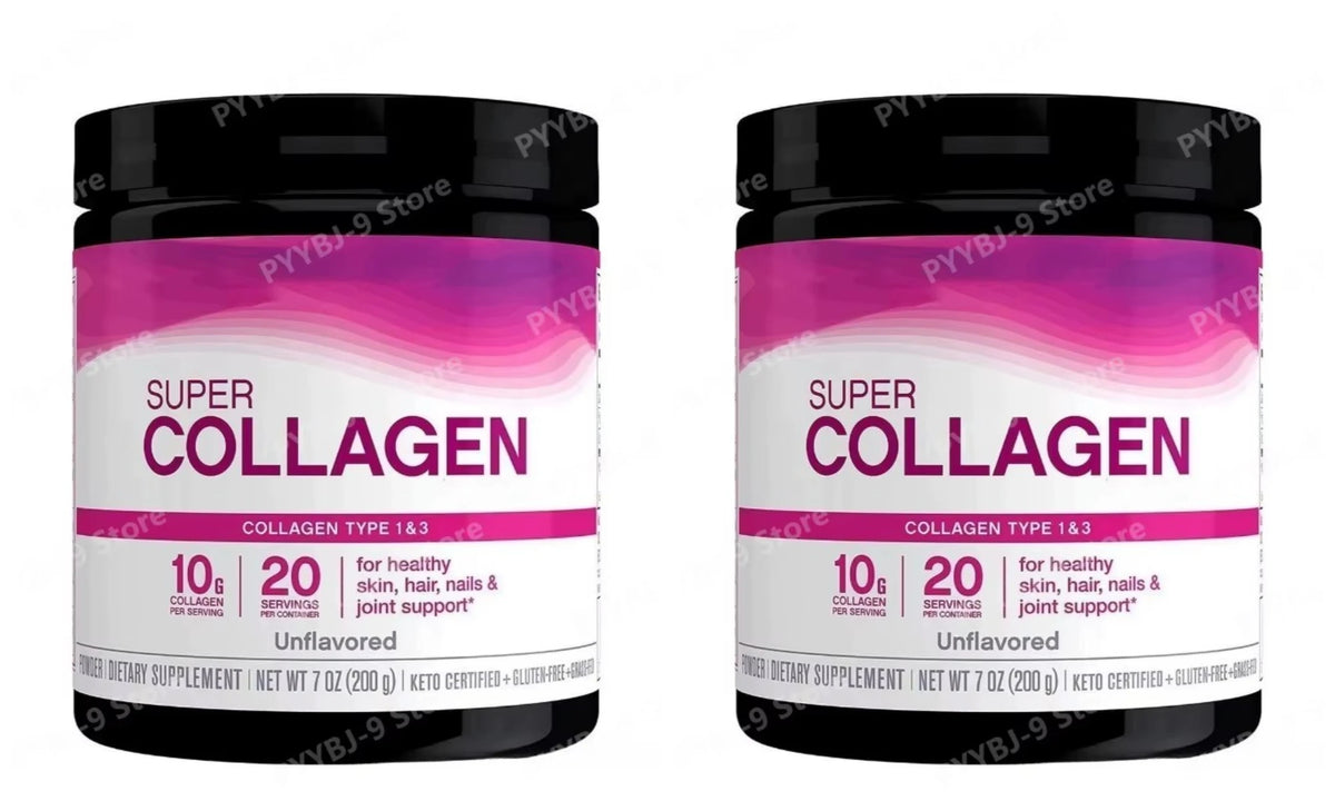 Collagen Protein Powder Unflavored Drink Mix 7.1 oz