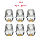Diamond Crystal Liquor Shot Glasses and Spirit Dispenser Set