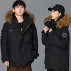 Men's Thick Warm Hooded Winter Parka Coat