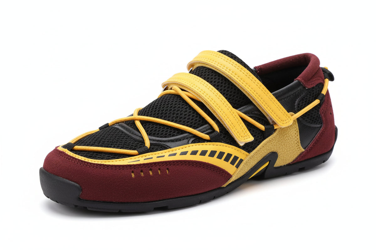 Women's Round Toe Mesh Mary Jane Flat Shoes