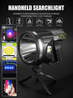 Rechargeable High Power LED Searchlight Spotlight