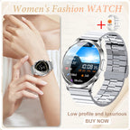 Women's Smart Watch with 1.32" AMOLED Touchscreen and Bluetooth Call