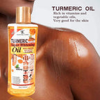 Women's Turmeric Moisturizing Brightening Body Face Massage Oil 6.8 fl oz