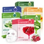 30pcs Fresh Fruits Facial Mask Set Moisturizing Hydrating Skincare