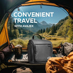 Large Hanging Toiletry Bag with 360° Swivel Hook