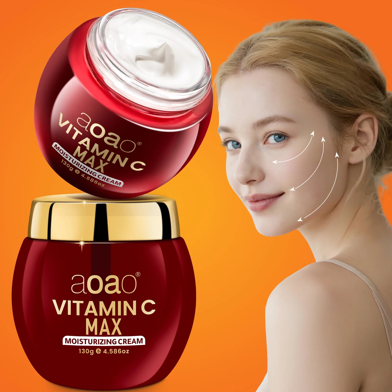 aoao Vitamin C Max Moisturizing Cream 130g
