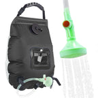 Portable Solar Heated Camping Shower with 5.3-Gallon Bag