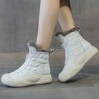 Women's Waterproof Plush Thick Sole Snow Boots