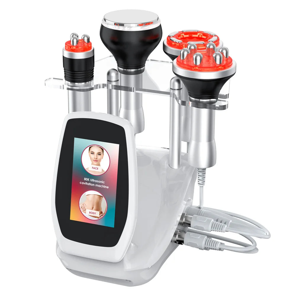 4-in-1 80K Ultrasonic Cavitation Body Slimming Machine Beauty Device