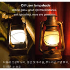 Vintage Camping Lantern and Remote Control Tent Light
