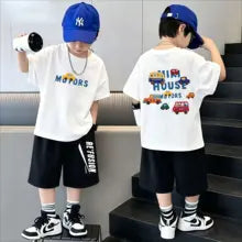 Kids' Classic Cotton Crew Neck T-Shirt
