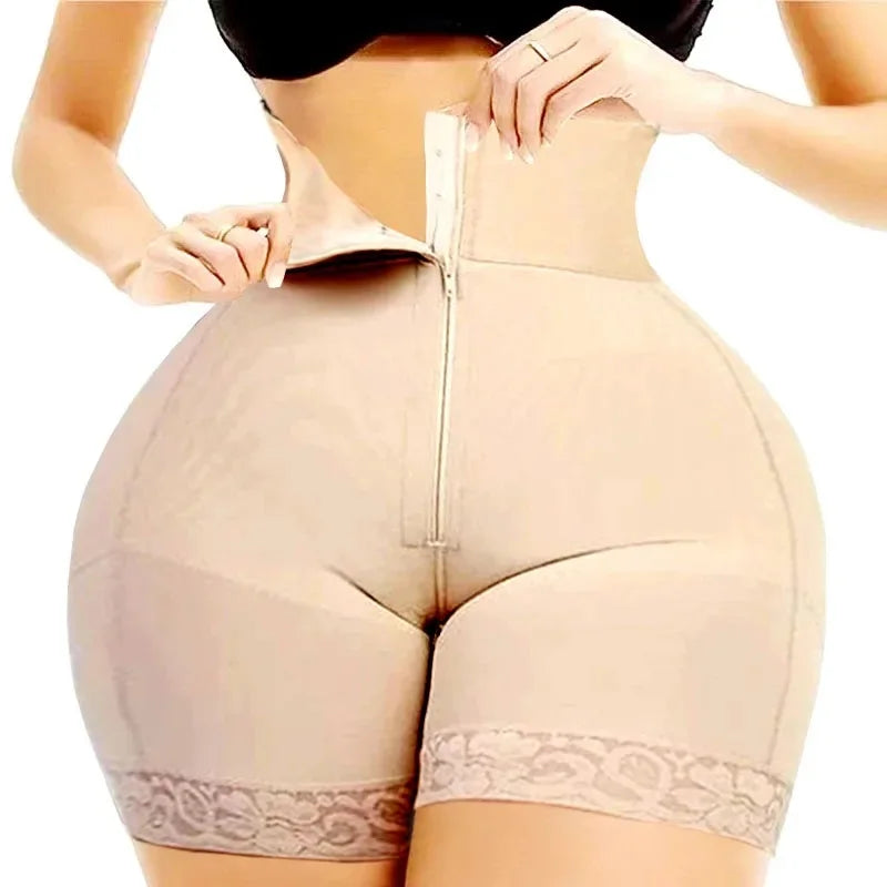 Women's High-Waist Tummy Control Shapewear Shorts With Butt Lift