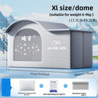Pet Cooling Ice House Bed Four Seasons Summer Nest for Cats and Dogs