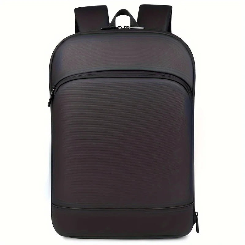 Men's Plain Oxford Luggage Strap Business Commuter Backpack