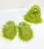 Women's Faux Fur Plush Warm Flat Slippers