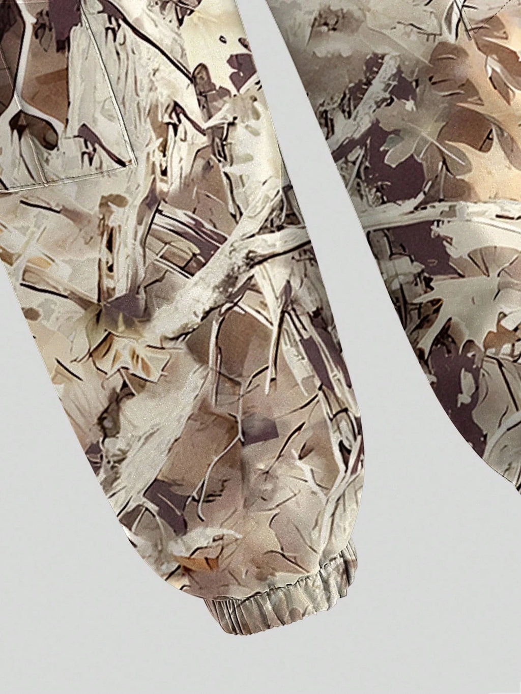 Girls' Letter Print T-Shirt Camo Cargo Pants Two-Piece Set XSCM516
