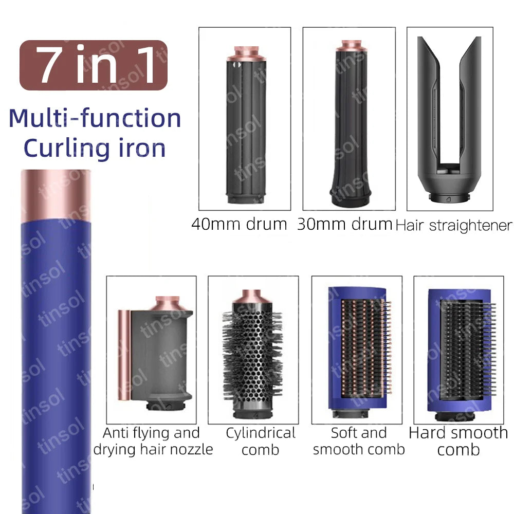 7-in-1 Multi-Function Hair Dryer and Styling Comb Brush Set